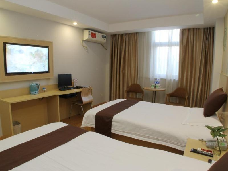 Greentree Inn Shanghai Gucun Park Express Hotel Xangai Exterior foto